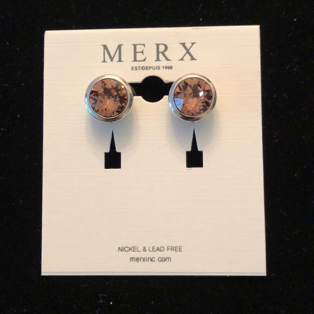 Merx Pink Studs